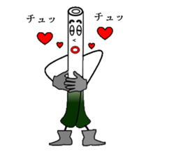 Boy of a leek sticker #1593019