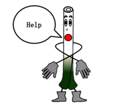 Boy of a leek sticker #1593028