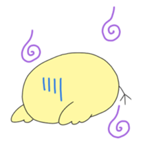 POKER FACE CHICK sticker #1593046