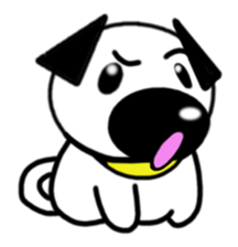 Sticker of Pug sticker #1593257