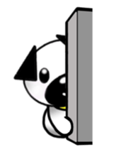 Sticker of Pug sticker #1593261