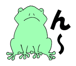 Hello frog sticker #1593274