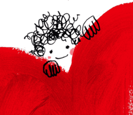 With heart. sticker #1593633