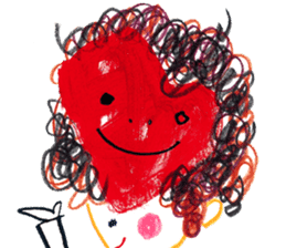 With heart. sticker #1593640