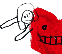 With heart. sticker #1593649