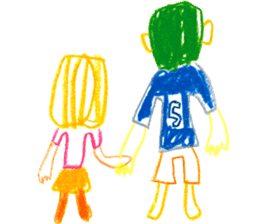 With heart. sticker #1593656