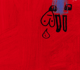 With heart. sticker #1593672