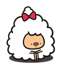 Daily life of the sheep(KOREAN Version) sticker #1594118