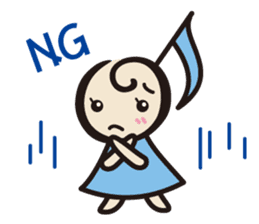 Onpu-chan sticker #1594234