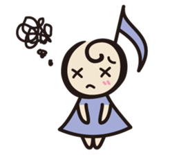 Onpu-chan sticker #1594249