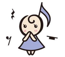 Onpu-chan sticker #1594263