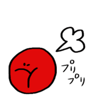 Red Circle sticker #1594276