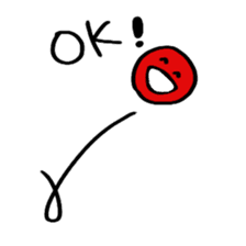 Red Circle sticker #1594281