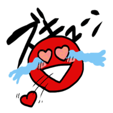 Red Circle sticker #1594294