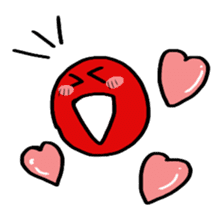 Red Circle sticker #1594296