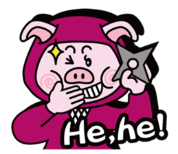 NINJA TALK!!! in daily talk sticker #1594646