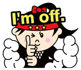 NINJA TALK!!! in daily talk sticker #1594655