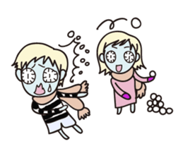 Hector & Mimie Merry X'mas & NewYear !! sticker #1595235