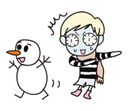 Hector & Mimie Merry X'mas & NewYear !! sticker #1595242