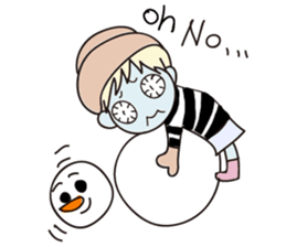 Hector & Mimie Merry X'mas & NewYear !! sticker #1595244