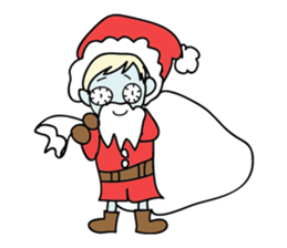 Hector & Mimie Merry X'mas & NewYear !! sticker #1595249