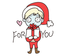 Hector & Mimie Merry X'mas & NewYear !! sticker #1595251