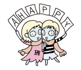 Hector & Mimie Merry X'mas & NewYear !! sticker #1595256