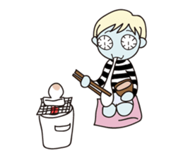 Hector & Mimie Merry X'mas & NewYear !! sticker #1595270