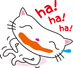 cute Sticker of cat Japanese has created sticker #1595758