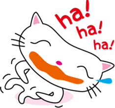 cute Sticker of cat Japanese has created sticker #1595758