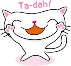 cute Sticker of cat Japanese has created sticker #1595759