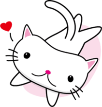 cute Sticker of cat Japanese has created sticker #1595760