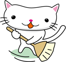 cute Sticker of cat Japanese has created sticker #1595764
