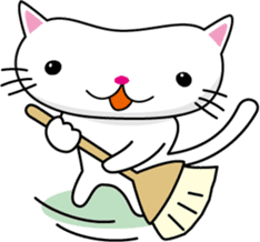 cute Sticker of cat Japanese has created sticker #1595764