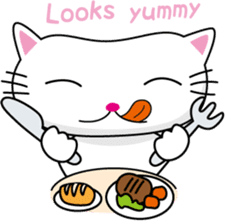 cute Sticker of cat Japanese has created sticker #1595765