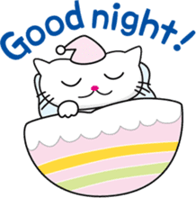 cute Sticker of cat Japanese has created sticker #1595772