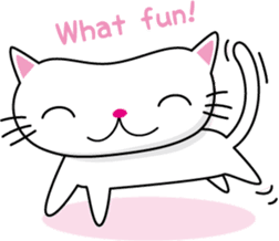 cute Sticker of cat Japanese has created sticker #1595773