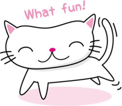 cute Sticker of cat Japanese has created sticker #1595773