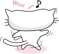 cute Sticker of cat Japanese has created sticker #1595775