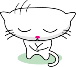 cute Sticker of cat Japanese has created sticker #1595779