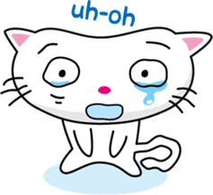 cute Sticker of cat Japanese has created sticker #1595789