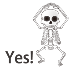 skull sticker #1596003