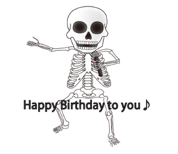 skull sticker #1596032