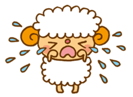Japanese sheep sticker #1596602