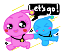 Pinki & Bluu Act 1 sticker #1597230