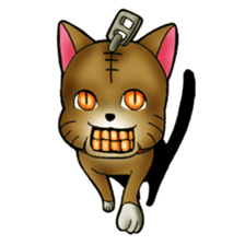 The name of a cat is a tora. sticker #1597318