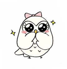 Daily life of owl sticker #1597464