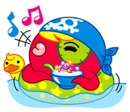 Jackie Octopus 2 (English Edition) sticker #1597475