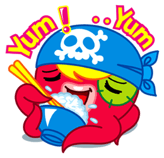 Jackie Octopus 2 (English Edition) sticker #1597476