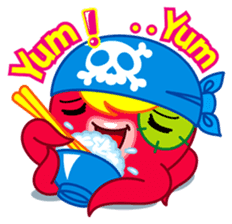 Jackie Octopus 2 (English Edition) sticker #1597476